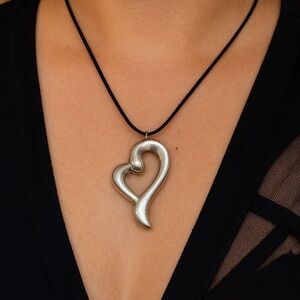Elegant Silver 925 Heart Pendant
